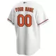 Men Baltimore Orioles Home White Custom MLB Jersey - uafactory