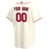 Men St. Louis Cardinals Cream Alternate Custom MLB Jersey - uafactory