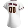 Women Arizona Diamondbacks Home White Custom MLB Jersey - uafactory