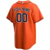 Men Houston Astros Orange Alternate Custom MLB Jersey - uafactory