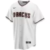 Men Arizona Diamondbacks Home White Custom MLB Jersey - uafactory