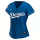 Women Los Angeles Dodgers Royal Alternate Custom MLB Jersey - uafactory