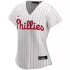 Women Philadelphia Phillies Home White Custom MLB Jersey - uafactory