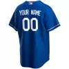 Men Los Angeles Dodgers Royal Alternate Custom MLB Jersey - uafactory