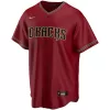 Men Arizona Diamondbacks Red Alternate Custom MLB Jersey - uafactory