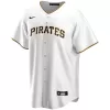 Men Pittsburgh Pirates Home White Custom MLB Jersey - uafactory