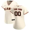 Women St. Louis Cardinals Home Cream Custom MLB Jersey - uafactory