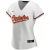 Women Baltimore Orioles Home White Custom MLB Jersey - uafactory