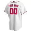 Men Baltimore Orioles Home White Custom MLB Jersey - uafactory