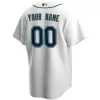 Men Seattle Mariners Home White Custom MLB Jersey - uafactory