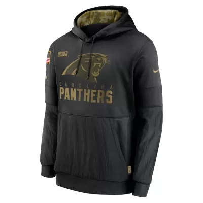 Men Carolina Panthers Black NFL Hoodie 2020 - uafactory