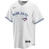 Men Toronto Blue Jays Home White Custom MLB Jersey - uafactory