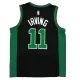 Boston Celtics Irving #11 2020/21 Swingman Jersey Black&Green for men - City Edition - uafactory