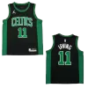 Boston Celtics Irving #11 2020/21 Swingman Jersey Black&Green for men - City Edition - uafactory