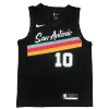 San Antonio Spurs DeRozan #10 2021 Swingman Jersey Black for men - City Edition - uafactory