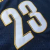 Men's Cleveland Cavaliers James #23 Navy Retro Jersey 2008/09 - uafactory