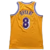 Men's Los Angeles Lakers Bryant #8 Yellow Retro Jersey 1996/97 - uafactory