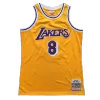 Men's Los Angeles Lakers Bryant #8 Yellow Retro Jersey 1996/97 - uafactory