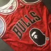 Men's Chicago Bulls #93 Red Retro Jersey - uafactory