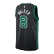 Boston Celtics Walker #8 2020/21 Swingman Jersey Black for men - Statement Edition - uafactory