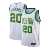 Boston Celtics Hayward #20 Swingman Jersey White for men - City Edition - uafactory