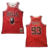 Men's Chicago Bulls #93 Red Retro Jersey - uafactory