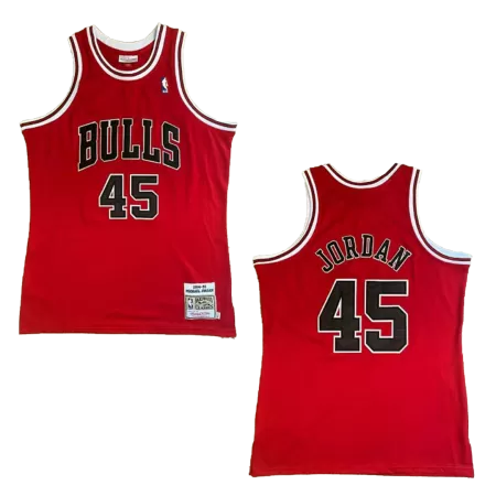 Men's Chicago Bulls Jordan #45 Red Retro Jersey 1994/95 - uafactory