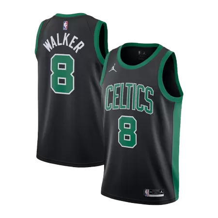 Boston Celtics Walker #8 2020/21 Swingman Jersey Black for men - Statement Edition - uafactory