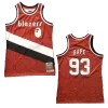 Men's Portland Trail Blazers Red Retro Jersey - uafactory