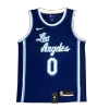 Los Angeles Lakers Kuzma #0 2020 Swingman Jersey Blue for men - Classic Edition - uafactory