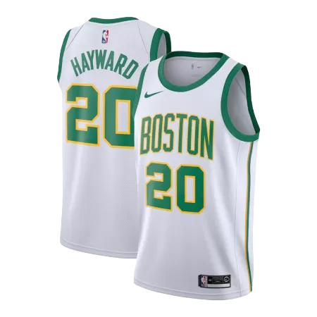 Boston Celtics Hayward #20 Swingman Jersey White for men - City Edition - uafactory