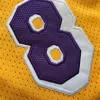 Men's Los Angeles Lakers Bryant #8 Yellow Retro Jersey 1996/97 - uafactory