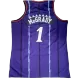 Men's Toronto Raptors McGrady #1 Purple Retro Jersey 1998/99 - uafactory