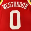 Houston Rockets Westbrook #0 Swingman Jersey Red for men - uafactory