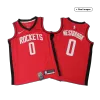 Houston Rockets Westbrook #0 2019/20 Swingman Jersey Red for men - Association Edition - uafactory