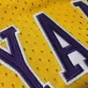 Men's Los Angeles Lakers Bryant #24 Yellow Retro Jersey 2008/09 - uafactory