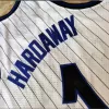 Men's Orlando Magic Hardaway #1 White Retro Jersey 1993/94 - uafactory