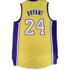 Men's Los Angeles Lakers Bryant #24 Yellow Retro Jersey 2008/09 - uafactory