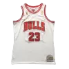 Men's Chicago Bulls Jordan #23 White Retro Jersey 1996/97 - uafactory