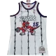 Men's Toronto Raptors Carter #15 White Retro Jersey 1998/99 - uafactory