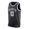 Brooklyn Nets Harden #13 2020/21 Swingman Jersey Black for men - Association Edition - uafactory