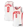 Houston Rockets Westbrook #0 2019/20 Swingman Jersey White for men - Association Edition - uafactory