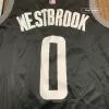 Houston Rockets Westbrook #0 Swingman Jersey Black for men - Statement Edition - uafactory