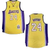 Men's Los Angeles Lakers Bryant #24 Yellow Retro Jersey 2008/09 - uafactory