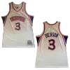 Men's Philadelphia 76ers #3 White Retro Jersey - uafactory