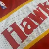 Men's Atlanta Hawks Wilkins #21 Red Retro Jersey 1986/87 - uafactory