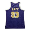 Men's Los Angeles Lakers #93 Purple Retro Jersey - uafactory