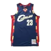 Men's Cleveland Cavaliers James #23 Navy Retro Jersey 2008/09 - uafactory