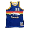 Men's Denver Nuggets Mutombo #55 Blue Retro Jersey 1991/92 - uafactory