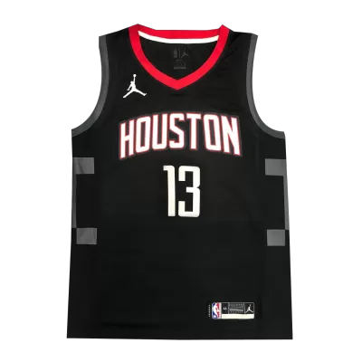 Houston Rockets Harden #13 2020/21 Swingman Jersey Black for men - Statement Edition - uafactory